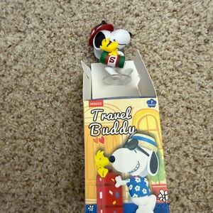 Travel Buddy Snoopy Toy - Black and White
